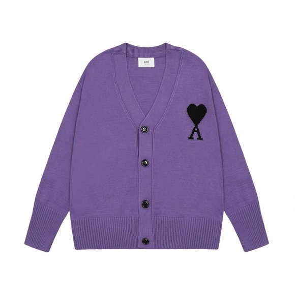 Ami Other - Ami De Coeur Cardigan New purple Size:L